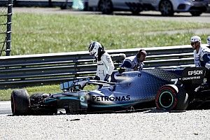 Bottas à la faute, puni par le vent et le tracé