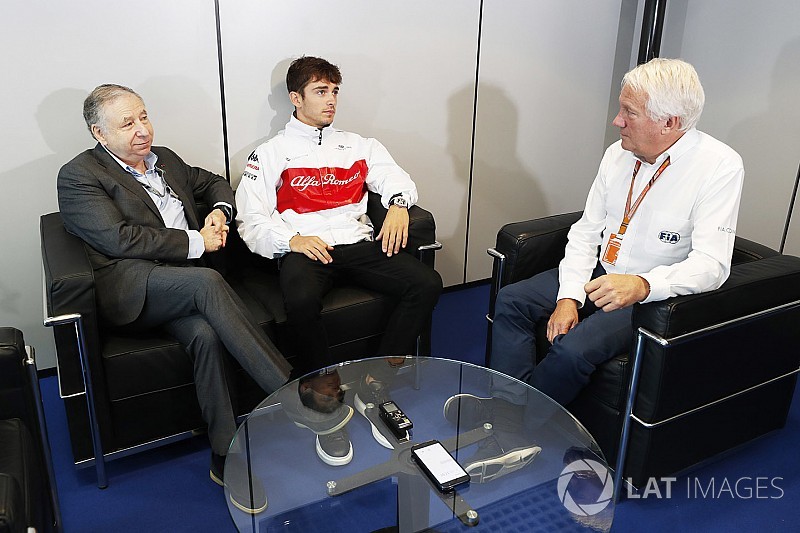 La conversación exclusiva entre Leclerc y la FIA hablando del Halo