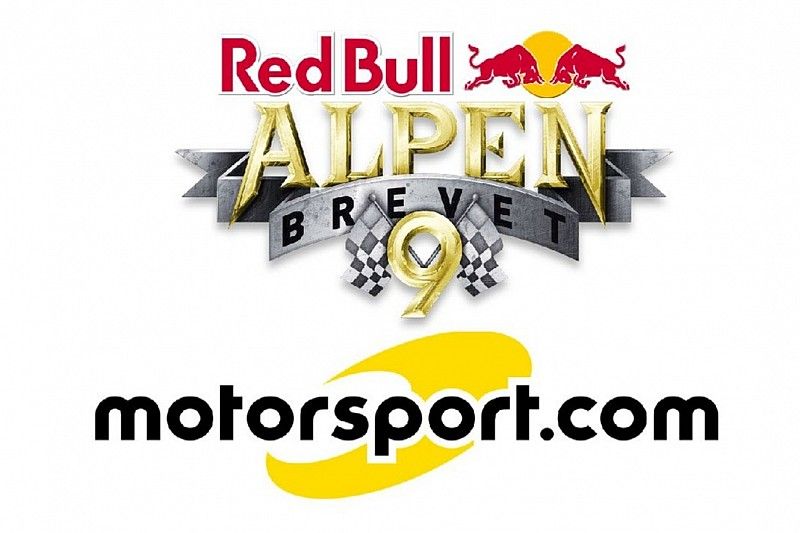 Zusammenarbeit zwischen Red Bull Alpenbrevet und Motorsport.com Schweiz, logotype