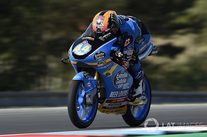 Moto3 Brno: Canet toonaangevend in slotfase warm-up