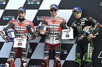 Parrilla de salida del GP brit&aacute;nico de MotoGP