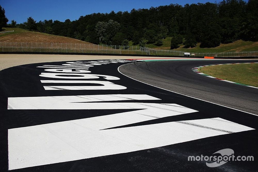 Dettaglio del circuito del Mugello