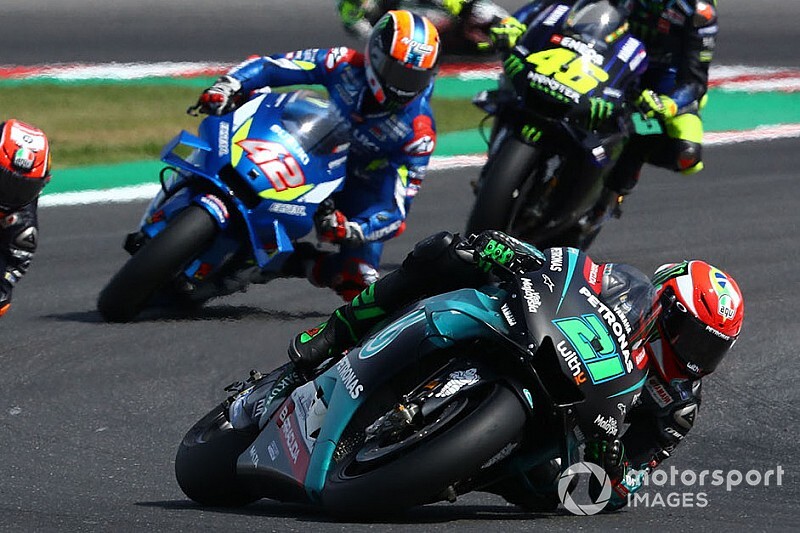 Morbidelli: "Entiendo el error de Rins porque corría en casa"