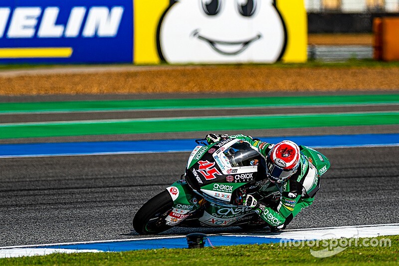 Moto2タイ予選:長島哲太、好調の2番手フロントロウ。マルケスがポール獲得