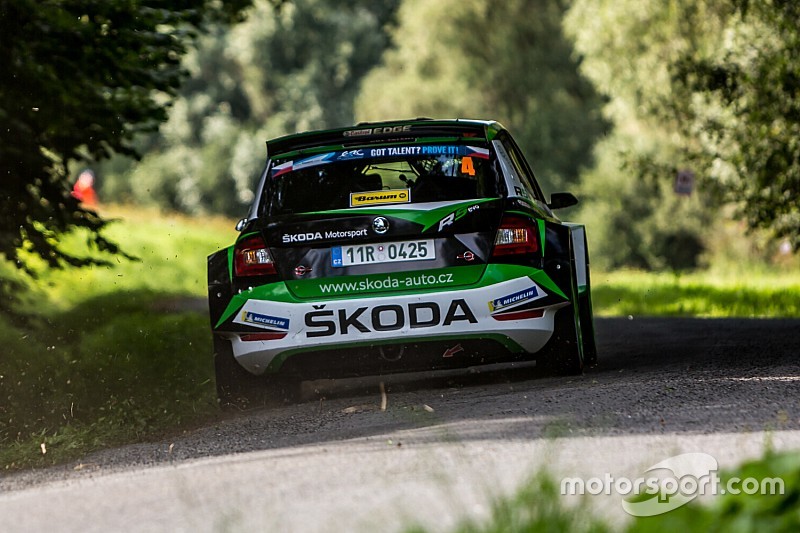 Barum Rally, Tappa 1: Jan Kopecký al comando, fuori Lukyanuk