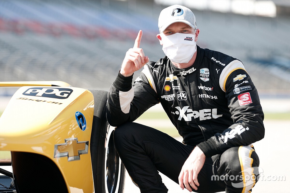 Newgarden z pole position