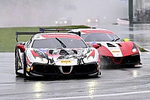 Incidents and rain slow Ferrari Challenge NA race at Montreal