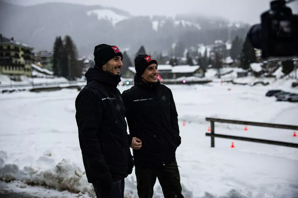 Campioni In Pista con Marc M&aacute;rquez y Francesco Bagnaia, Ducati Team