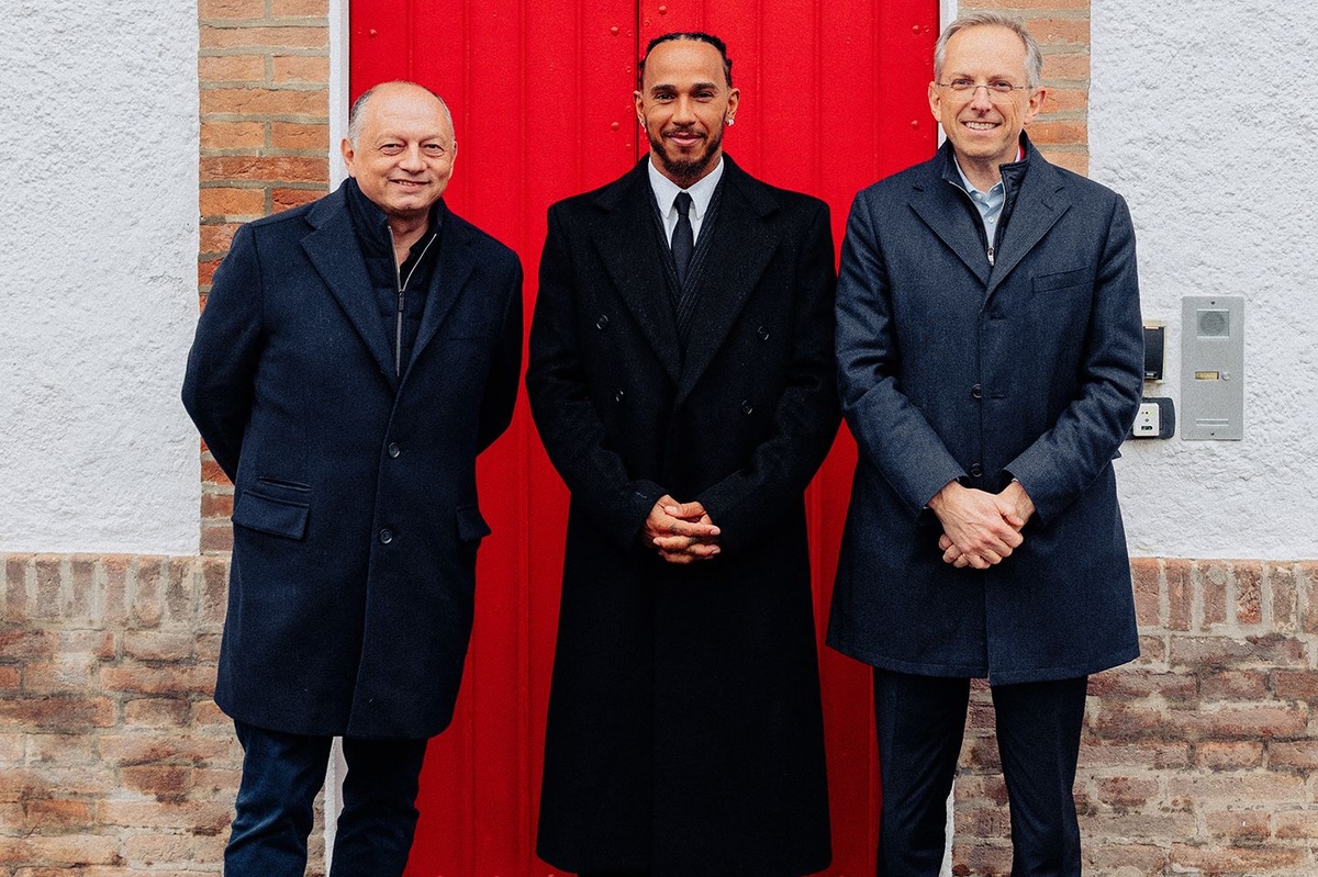 هاميلتون حول انضمامه إلى فيراري: &quot;جمع علامتينا كان أقوى ممّا تخيّلته&quot;