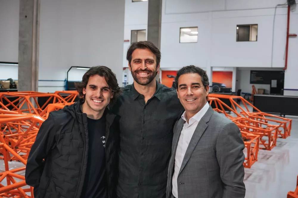 Enzo Bortoleto, &Aacute;tila Abreu e Lincoln Oliveira; Stock Car Pro Series