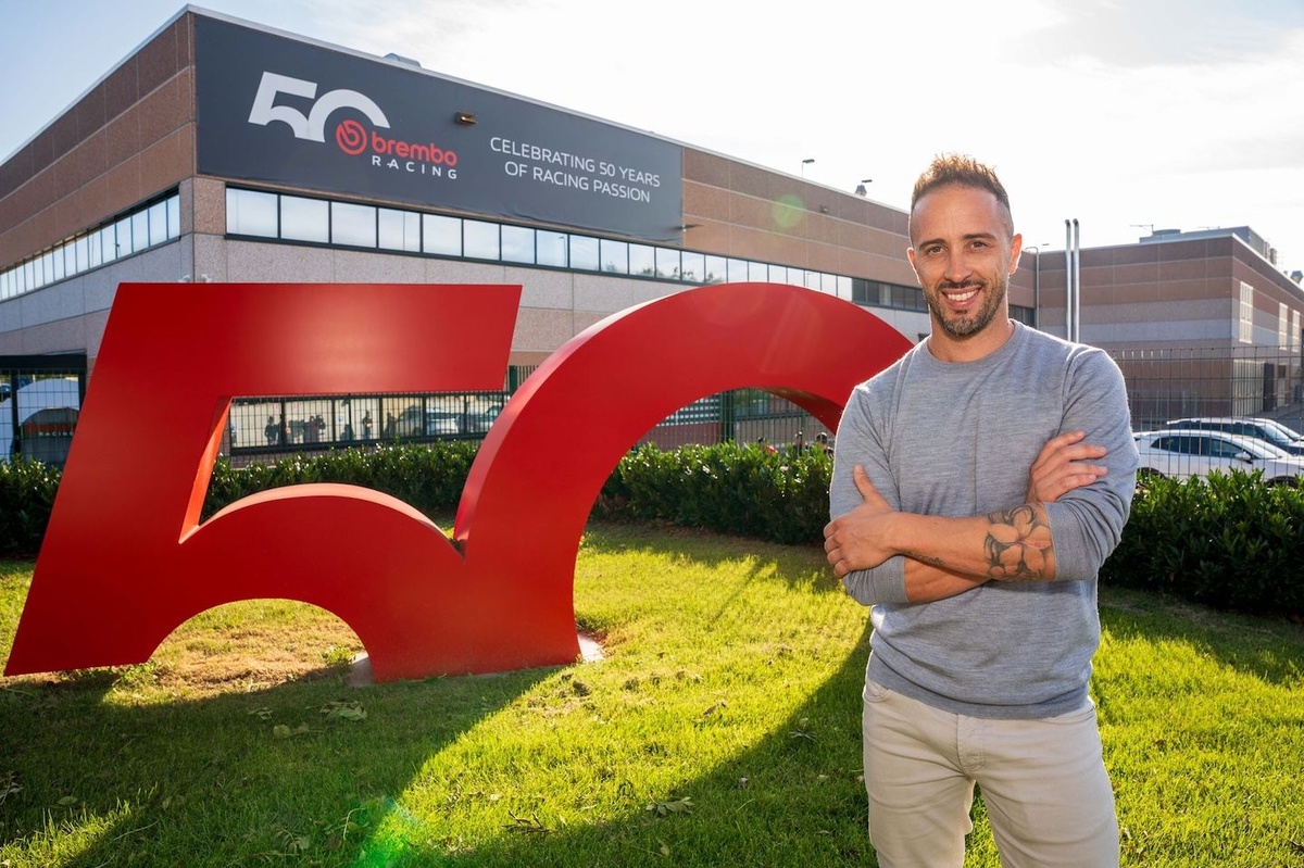 MoroGP | Dovizioso visita la Brembo: "L'innovazione che ha contraddistinto la mia guida è la pompa pollice"