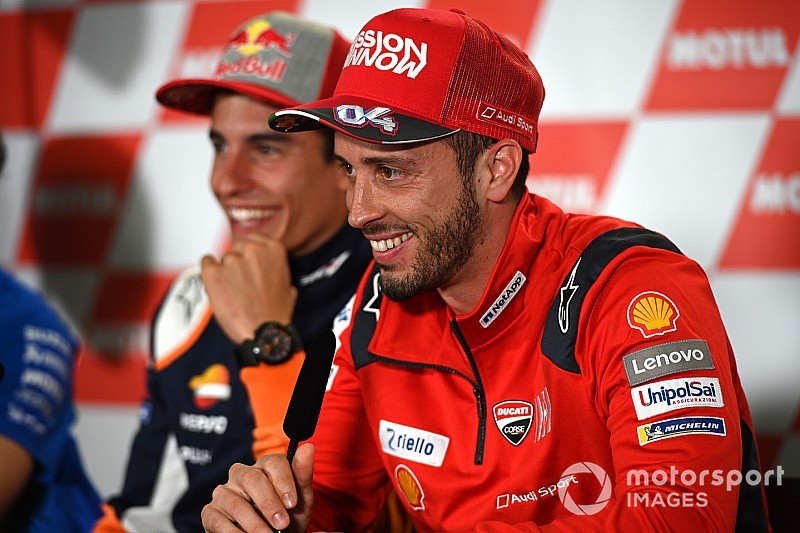 Dovizioso: "Marquez è il re di Austin, ma noi dobbiamo portare a casa il massimo"