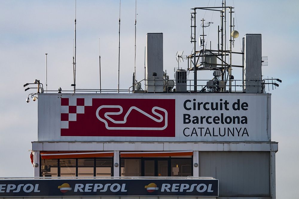 The Barcelona Circuit race control tower