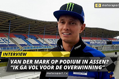 Van der Mark zou tekenen voor podium in Assen: "Maar ik wil altijd winnen"