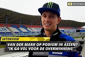 Van der Mark zou tekenen voor podium in Assen: "Maar ik wil altijd winnen"