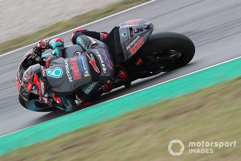 Quartararo : "Surpris de voir ce temps sur mon tableau de bord"