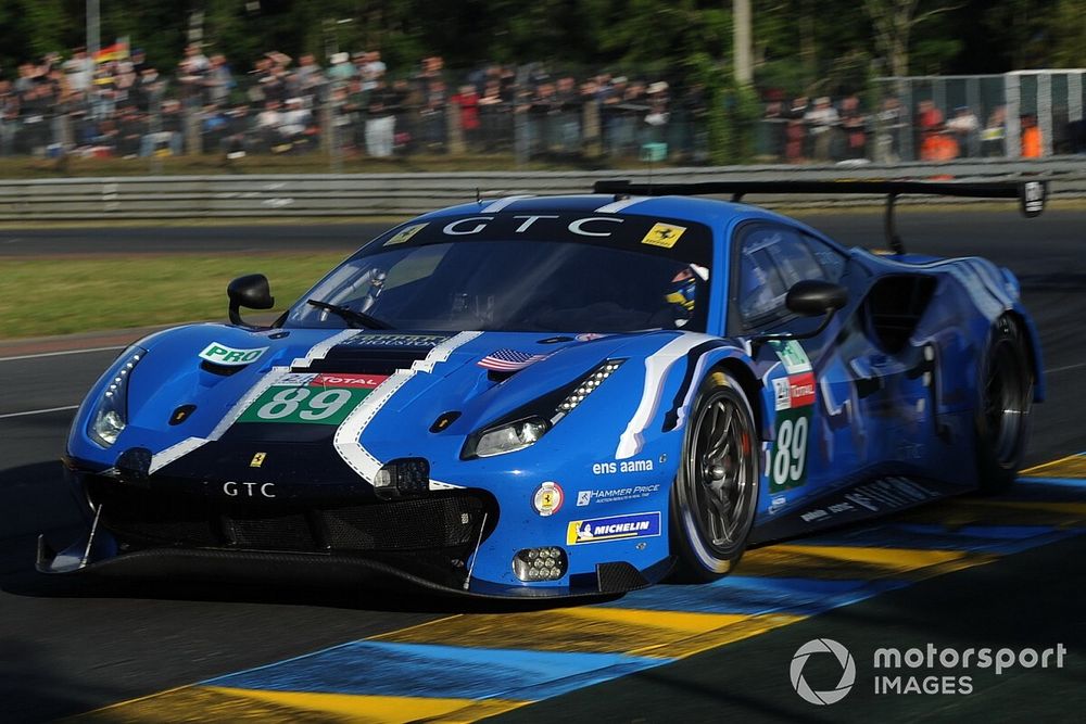 #89 Risi Competizione, Ferrari 488 GTE EVO: Pipo Derani, Oliver Jarvis, Jules Gounon 