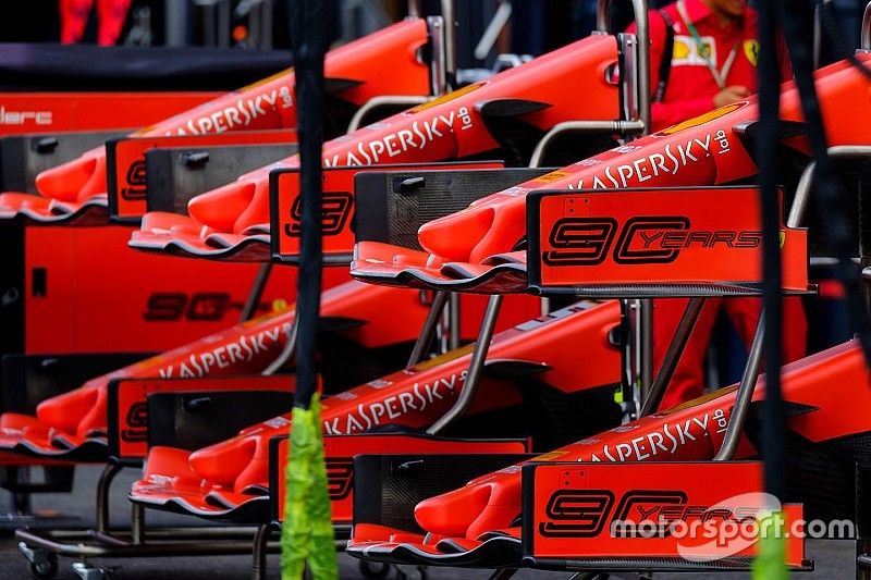 Ferrari voert back-to-back tests uit met nieuwe voorvleugel