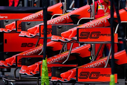 Ferrari voert back-to-back tests uit met nieuwe voorvleugel