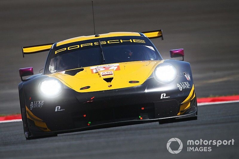 #57 Team Project 1 Porsche 911 RSR:  Ben Keating, Felipe Fraga, Jeroen Bleekemolen 