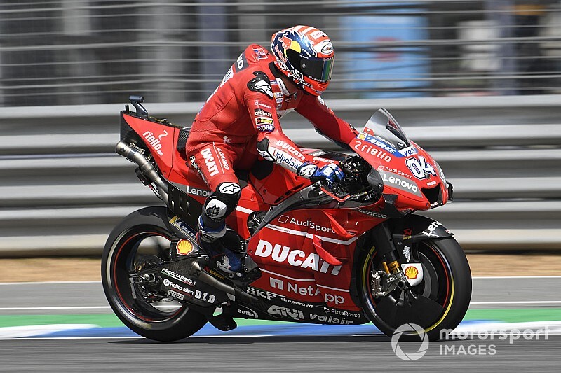 Ducati aura une toute nouvelle moto aux tests de Valence