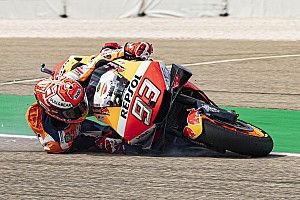Marc Márquez s'attendait à chuter vendredi après-midi