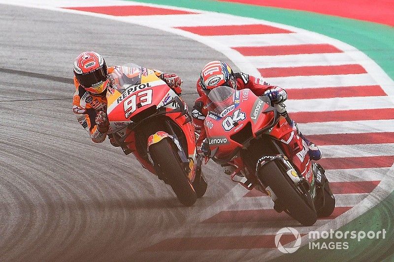 Andrea Dovizioso, Ducati Team, Marc Márquez, Repsol Honda Team