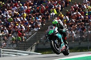 Red Bull Ring MotoGP: Morbidelli leads Rossi in wet warm-up