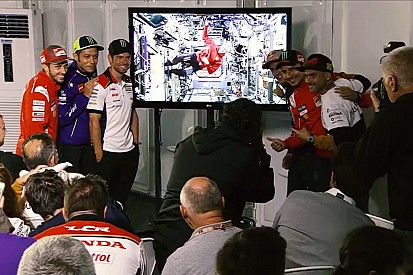 Promoted: When Rossi quizzed a NASA man travelling at 17,500mph
