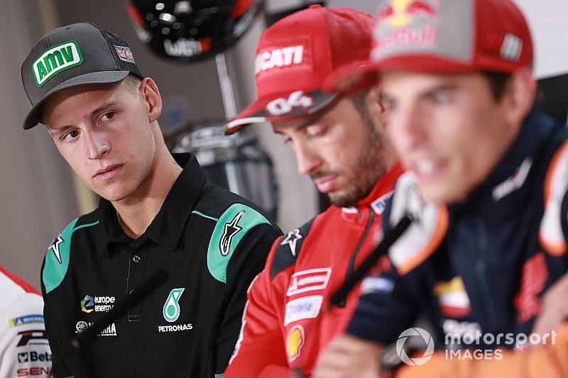 Márquez: "Quartararo es quien más preocupa para el futuro"