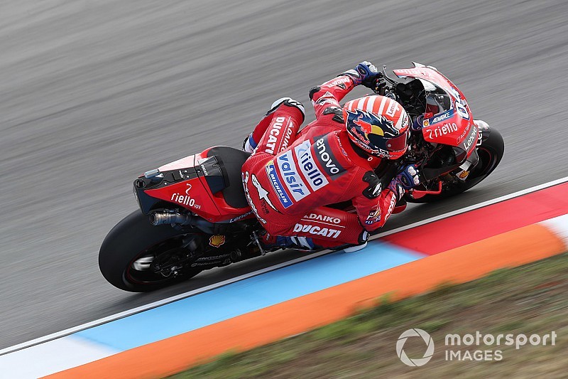MotoGP, Brno, Warm-Up: Dovizioso in vetta, Rossi solo 19esimo