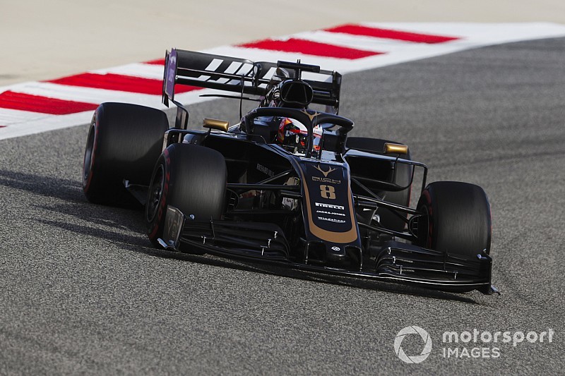 Regen verstoort eerste testdag Bahrein, Grosjean voorlopig snelste