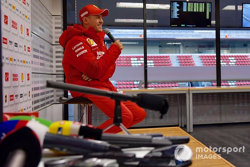 Vettel: "Confermo l'impressione positiva che ho avuto al debutto sulla SF90"