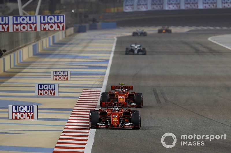Leclerc ignorou ordem da Ferrari para ficar atrás de Vettel no Bahrein