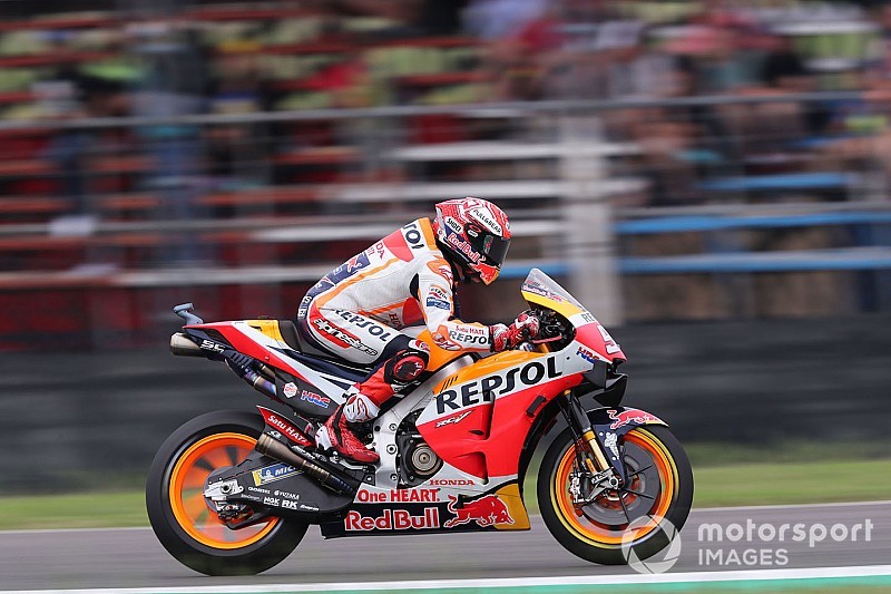 Course - Un Márquez royal s'impose devant Rossi et Dovizioso !