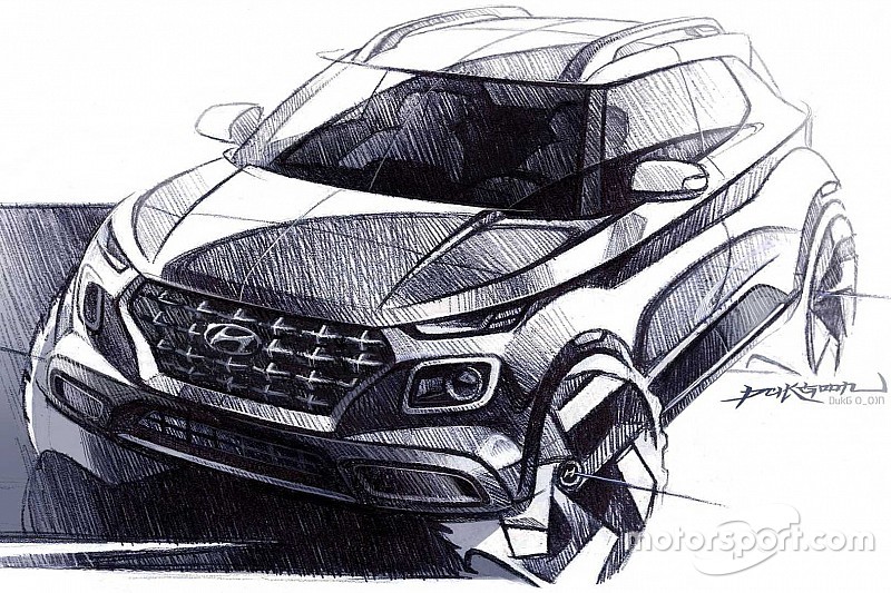 Новий кросовер від Hyundai з’явився на дизайнерських малюнках