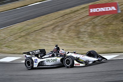 Barber IndyCar: Rahal leads Rossi in warm-up