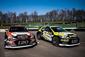 Rallycross przy sztucznym oświetleniu