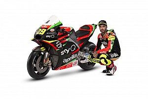 Aprilia reveals overhauled 2019 MotoGP livery