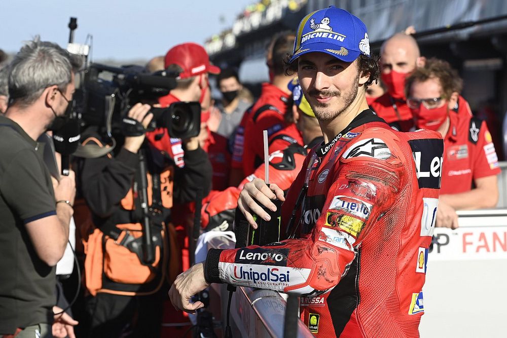 Pecco Bagnaia confiant pour la course malgré sa chute en Q2