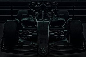 Mercedes stuurt nu al eerste teaser van nieuwe F1-auto de wereld in