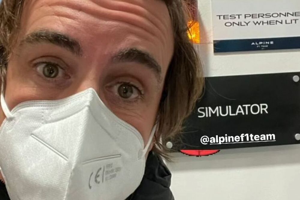 La noche de Reyes de Alonso, trabajando con Alpine para la F1 de 2022