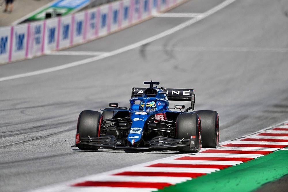 Alonso Pede Alpine Kompetitif di GP Inggris