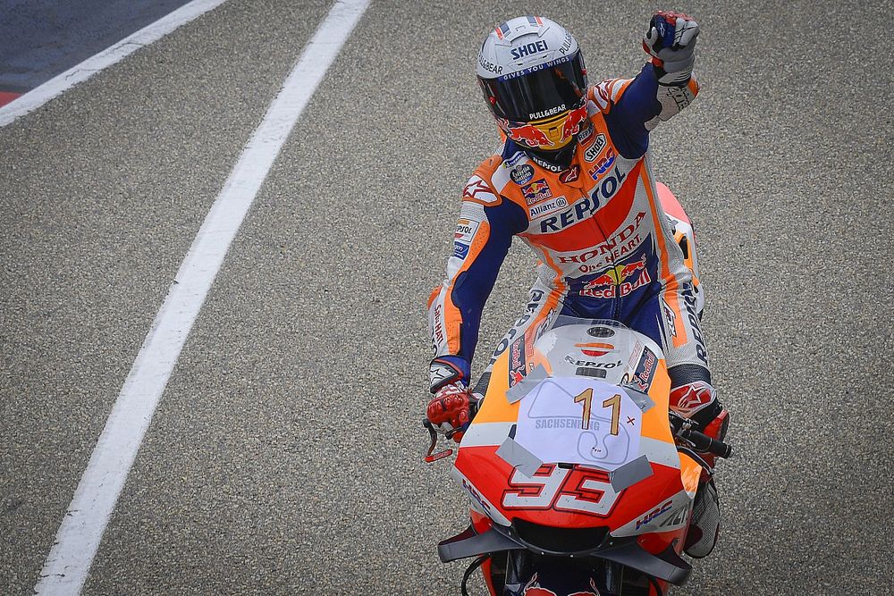 Il vincitore della gara Marc Marquez, Repsol Honda Team