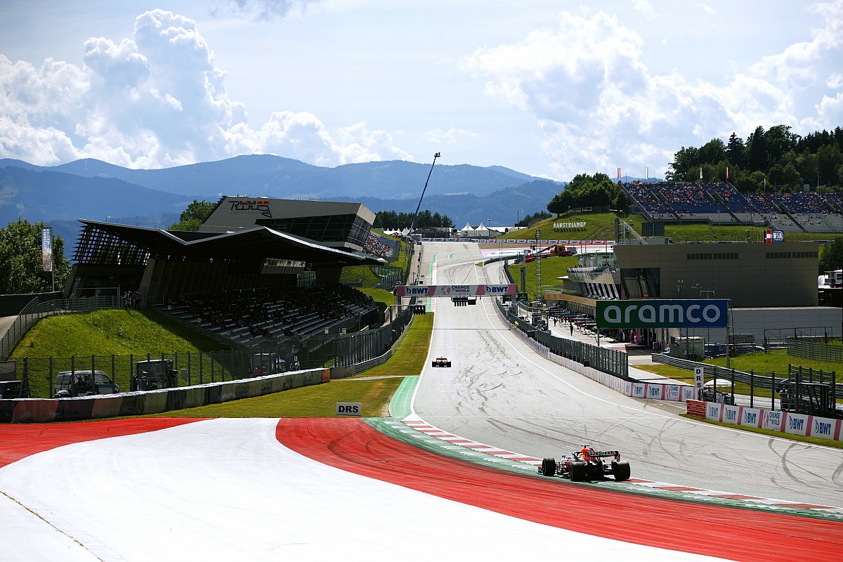Weerbericht F1 Grand Prix Oostenrijk: Niet warm en kans op buien
