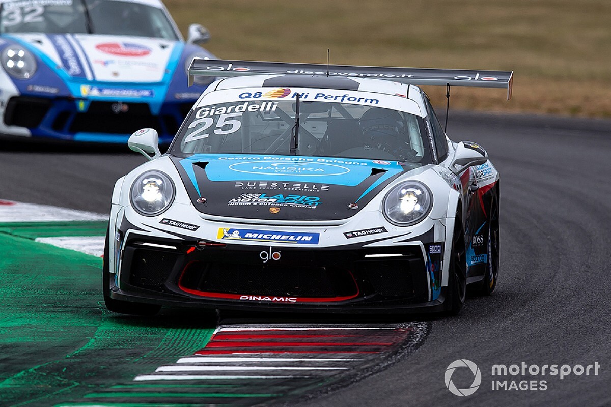 Carrera Cup: weekend molto positivo per Giardelli al Mugello