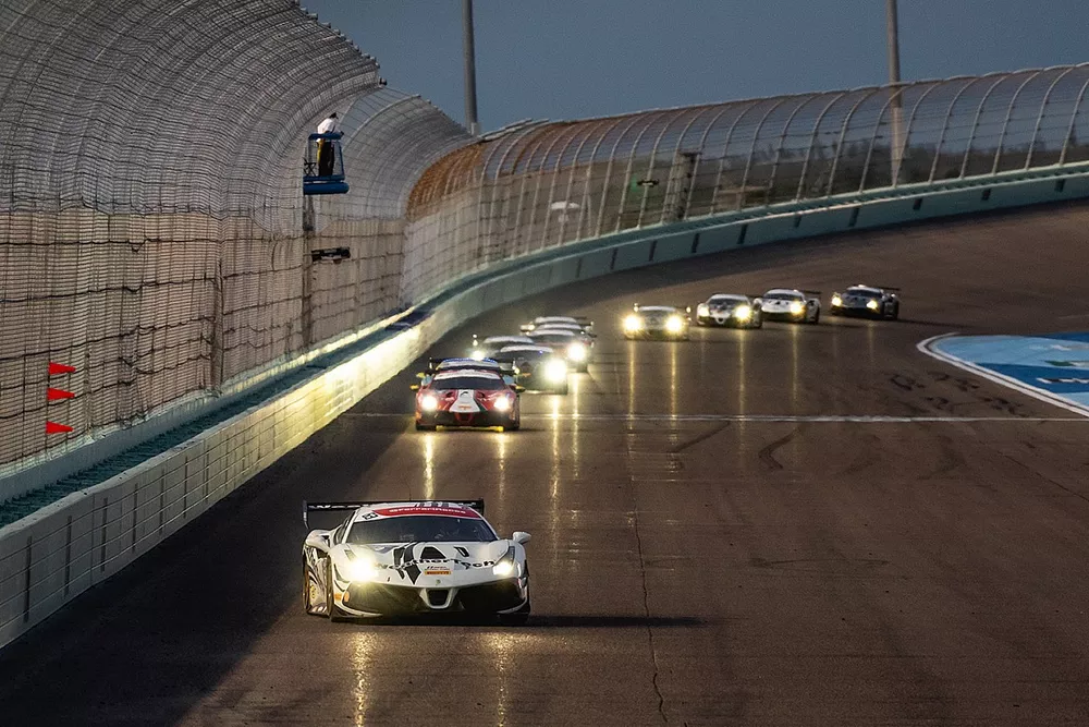 Track action