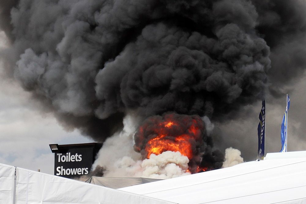 Ginetta team boss offers thanks after Snetterton fire
