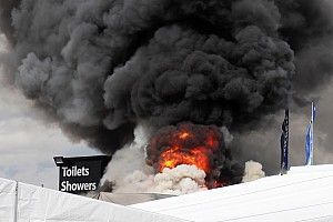 Fundraising page set up after devastating Snetterton paddock fire
