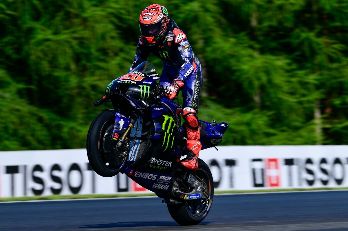 MotoGP: Quartararo confirma teste em Misano com motor V4 da Yamaha